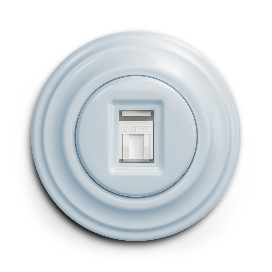 Kliklap - Vintage data socket blue