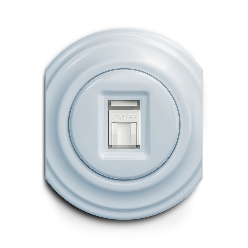 Kliklap - Vintage data socket blue