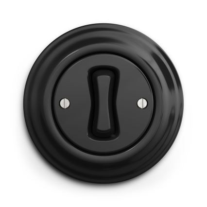 Kliklap - Vintage push-button switch black