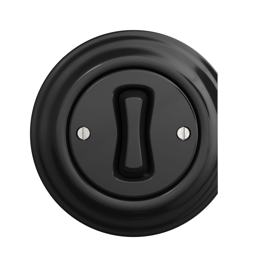 Kliklap - Vintage push-button switch black