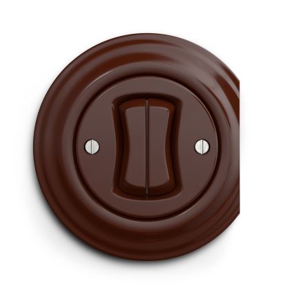Kliklap - Vintage serial switch no. 5 brown