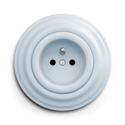 Kliklap - Vintage socket 230V blue