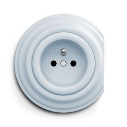 Kliklap - Vintage socket 230V blue