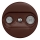 Kliklap - Vintage subscriber socket TV+R (continuous) brown
