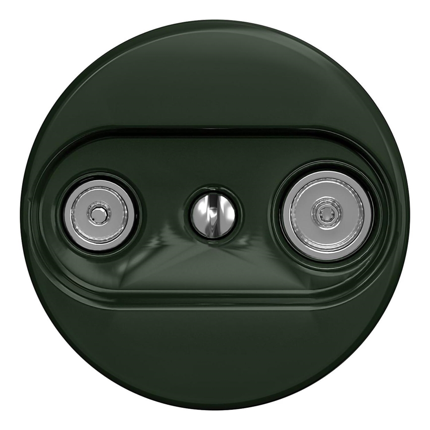 Kliklap - Vintage subscriber socket TV+R (continuous) green