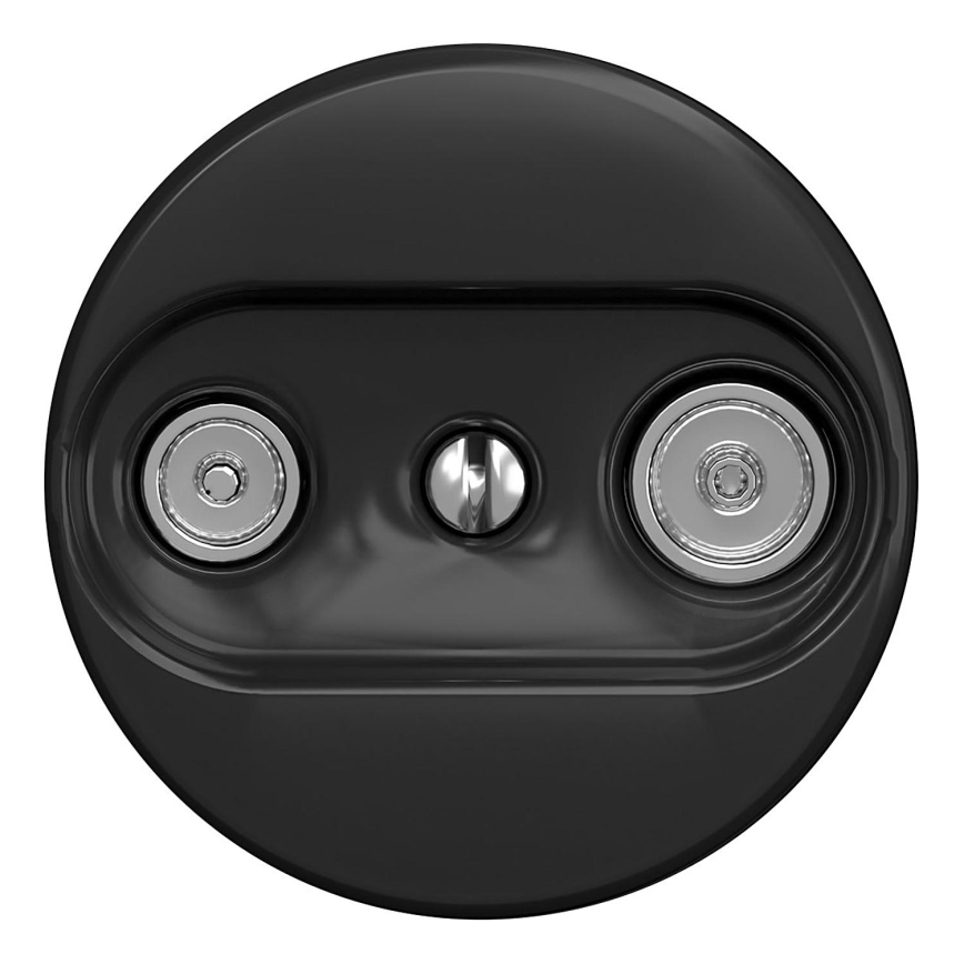 Kliklap - Vintage subscriber socket TV+R (terminal) black
