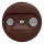 Kliklap - Vintage subscriber socket TV+R (terminal) brown