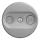 Kliklap - Vintage subscriber socket TV+R (terminal) grey