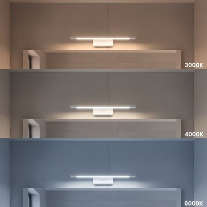 LED Bathroom Mirror Light KLIMT LED/8W/230V 3000/4000/6000K 40 cm IP44 White
