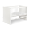 KLUPŚ - Baby Cot KAROLINA I 120x60 cm Pine/White