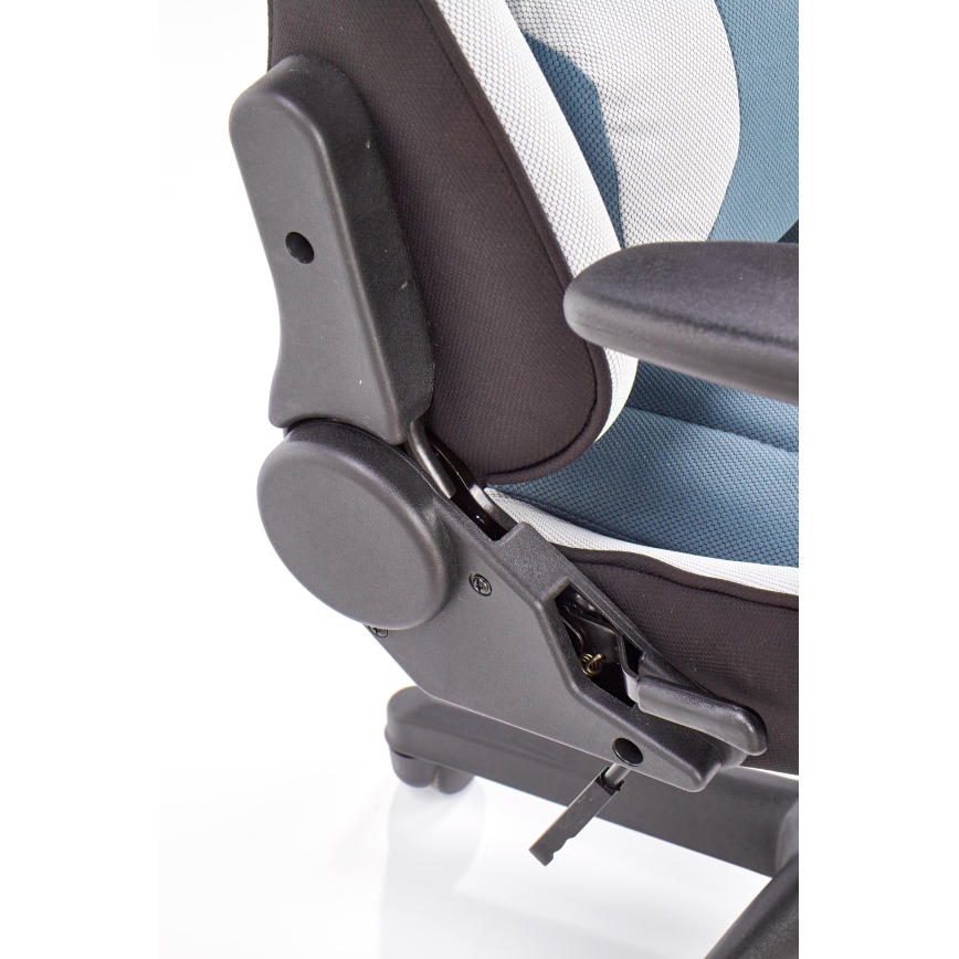 KODA Light Gray/Blue Office Chair