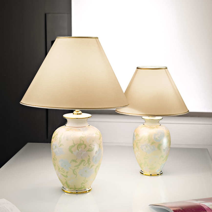 Kolarz 0014.74.4 - Table lamp GIARDINO 1xE27/100W/230V beige