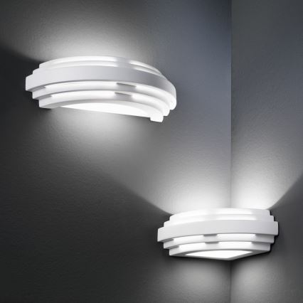 Kolarz 0290.61E - Wall light STIEGEL 1xG9/60W/230V white