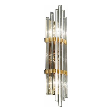 Kolarz 0342.62M.3 - Wall light ONTARIO 2xE14/40W/230V 41 cm 24K gold