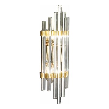 Kolarz 0342.62S.3 - Wall light ONTARIO 2xE14/40W/230V 31 cm 24K gold