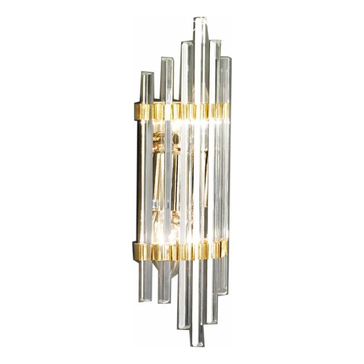 Kolarz 0342.62S.3 - Wall light ONTARIO 2xE14/40W/230V 31 cm 24K gold