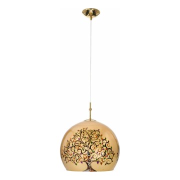 Kolarz 0392.31M.3.Al.Mu - Chandelier on a string LUNA 1xE27/60W/230V 24K gold