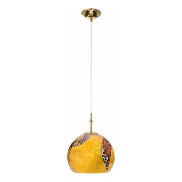 Kolarz 0392.31S.3.Ki.Au - Chandelier on a string LUNA 1xE27/60W/230V 24K gold