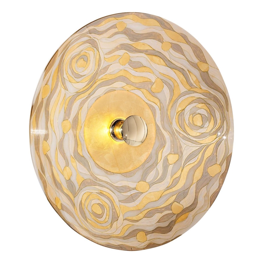 Kolarz 0415.61XL.3.Ch - Wall light LUNA 1xE27/100W/230V 24K gold