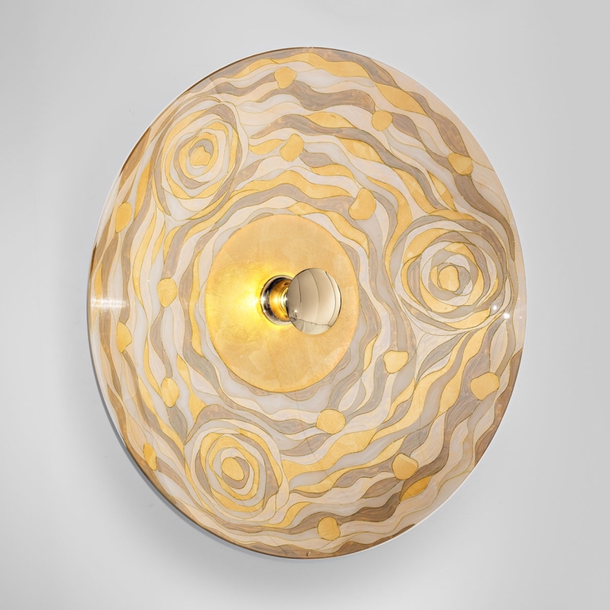Kolarz 0415.61XL.3.Ch - Wall light LUNA 1xE27/100W/230V 24K gold