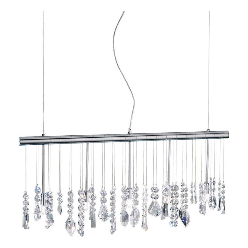 Kolarz 104.85.5 - Crystal chandelier on a string STRETTA 5xG9/40W/230V shiny chrome