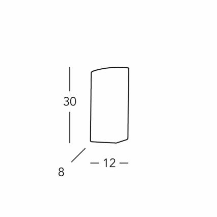 Kolarz 218.62 - Wall light CASABLANCA 1xE27/60W/230V white