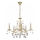 Kolarz 3234.85.3.KoT - Crystal chandelier on a chain CARMEN 5xE14/60W/230V 24K gold