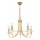 Kolarz 330.85.8C - Crystal chandelier on a chain IMPERIAL 5xE14/60W/230V gold