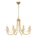 Kolarz 330.88.8C - Crystal chandelier on a chain IMPERIAL 8xE14/60W/230V gold