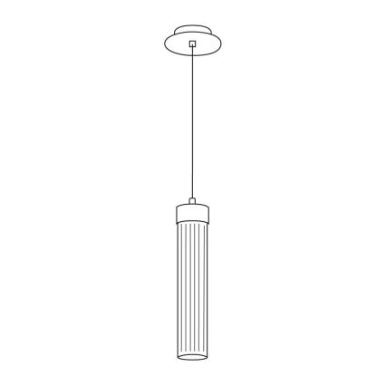 Kolarz 6009.30130 - Chandelier on a string RAGGIO 1xE14/25W/230V 24K gold