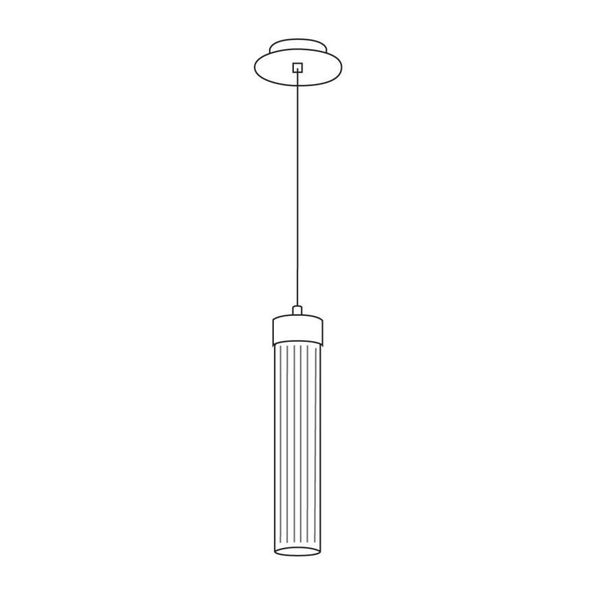 Kolarz 6009.30130 - Chandelier on a string RAGGIO 1xE14/25W/230V 24K gold