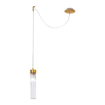Kolarz 6009.30131 - Chandelier on a string RAGGIO 1xE14/25W/230V 24K gold