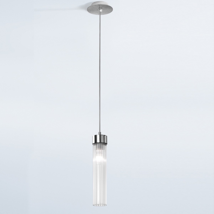 Kolarz 6009.30150 - Chandelier on a string RAGGIO 1xE14/25W/230V silver