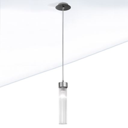 Kolarz 6009.30160 - Chandelier on a string RAGGIO 1xE14/25W/230V matte chrome