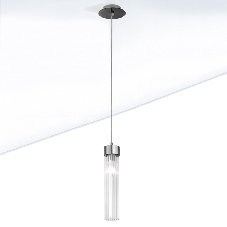 Kolarz 6009.30160 - Chandelier on a string RAGGIO 1xE14/25W/230V matte chrome