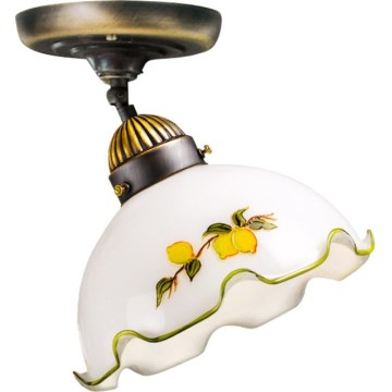 Kolarz 731.10.116 - Surface-mounted ceiling light NONNA 1xE27/75W/230V Ø 20 cm, lemon motif