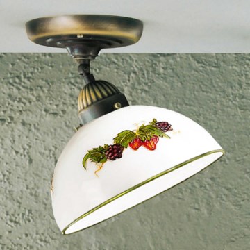 Kolarz 731.10.121 - Surface-mounted chandelier NONNA 1xE27/75W/230V d. 20 cm grapes/strawberries