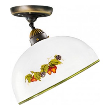 Kolarz 731.10.136 - Surface-mounted chandelier NONNA 1xE27/75W/230V d. 30 cm grapes/strawberries