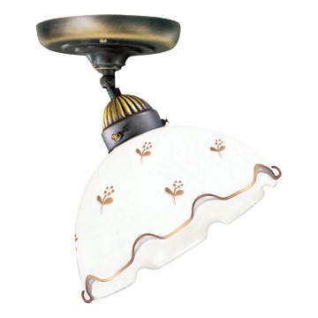 Kolarz 731.10.160 - NONNA surface-mounted chandelier 1xE27/75W/230V Ø 20 cm, floral, rose gold