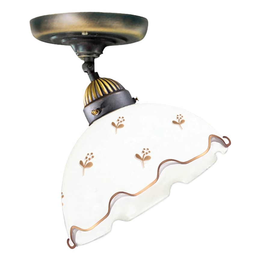 Kolarz 731.10.160 - NONNA surface-mounted chandelier 1xE27/75W/230V Ø 20 cm, floral, rose gold