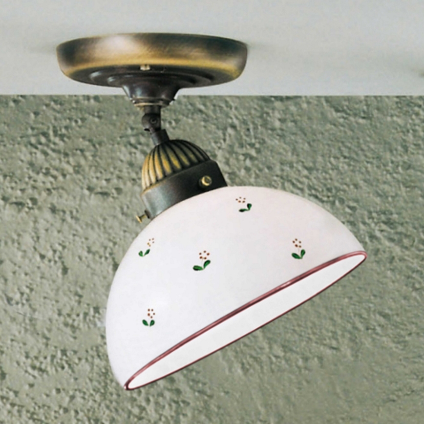 Kolarz 731.10.69 - Surface-mounted chandelier NONNA 1xE27/75W/230V d. 20 cm red