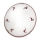 Kolarz 731.11.4.103-Ceiling light NONNA 1xE27/60W/230V pr.30cm deer red