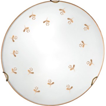 Kolarz 731.11.4.160 - NONNA wall sconce 1xE27/60W/230V, Ø 30 cm, floral motif, rose gold