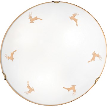 Kolarz 731.12.4.150 - NONNA wall light 2xE27/60W/230V Ø 40 cm antler rose gold