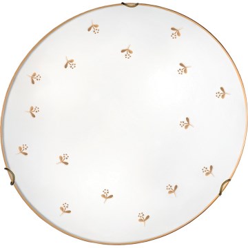 Kolarz 731.12.4.160 - NONNA Wall Light 2xE27/60W/230V Ø 40 cm floral rose gold