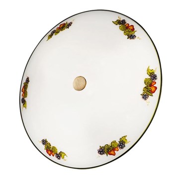 Kolarz 731.13.4.113- Ceiling light NONNA 3xE27/60W/230V d. 50 cm grapes/strawberries