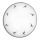 Kolarz 731.13.4.133- Ceiling light NONNA 3xE27/60W/230V d. 50 cm deer grey