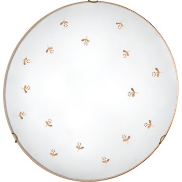 Kolarz 731.13.4.160 - NONNA wall sconce 3 x E27 / 60W / 230V, Ø 50 cm, floral motif, rose-gold finish