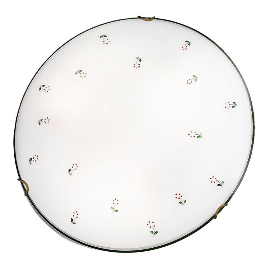Kolarz 731.13.4.70 - Ceiling light NONNA 3xE27/60W/230V d. 50 cm green