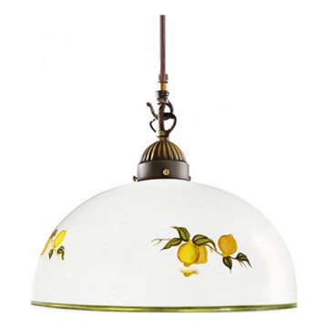 Kolarz 731.30.126 - Chandelier on a string NONNA 1xE27/75W/230V d. 20 cm lemons